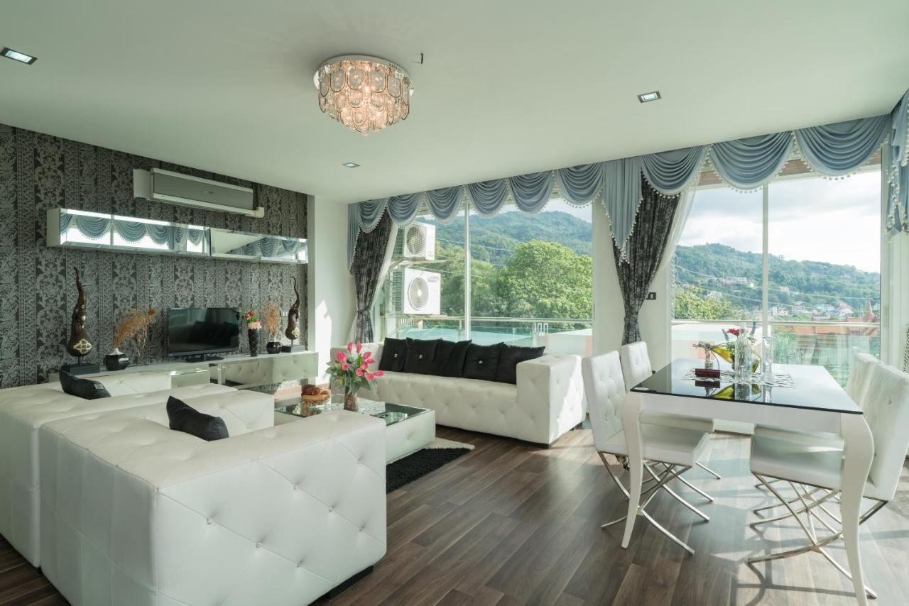 Goldstone Residency Patong , Phuket Lägenhet Rum bild