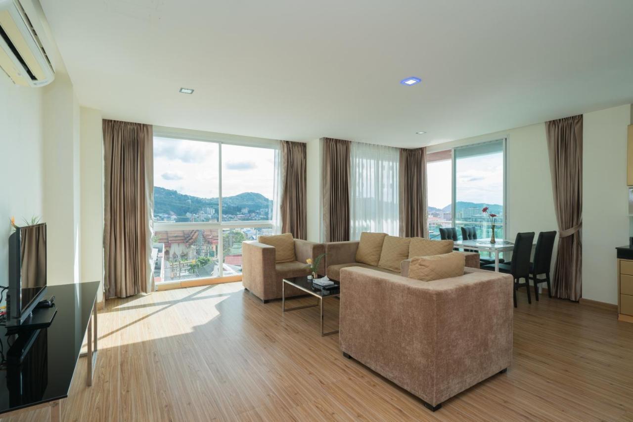 Goldstone Residency Patong , Phuket Lägenhet Exteriör bild