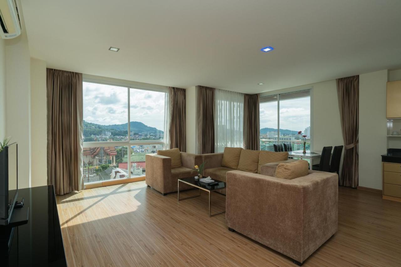 Goldstone Residency Patong , Phuket Lägenhet Exteriör bild